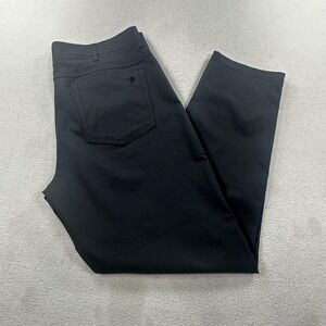 Public Rec Dealmaker Pants Mens 36 Black Performance Chino Stretch Casual Travel